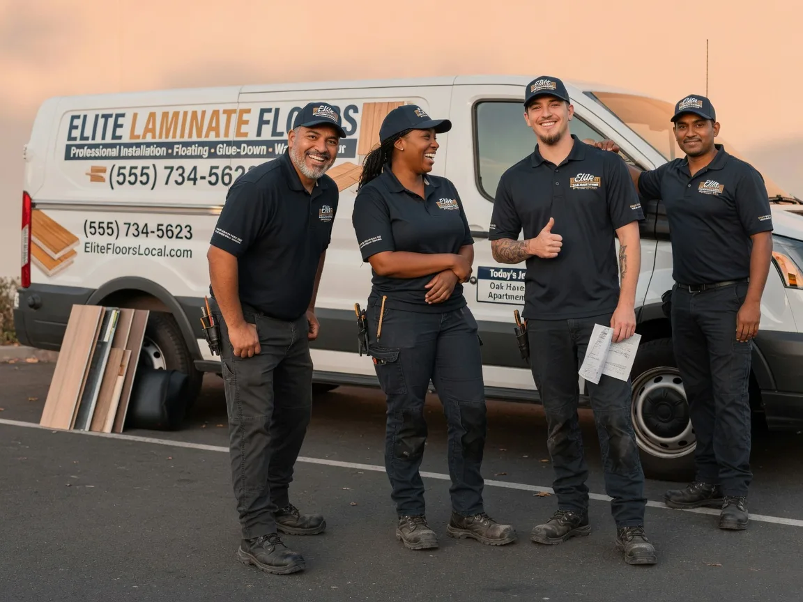 Laminate flooring installation company in Rosharon, TX